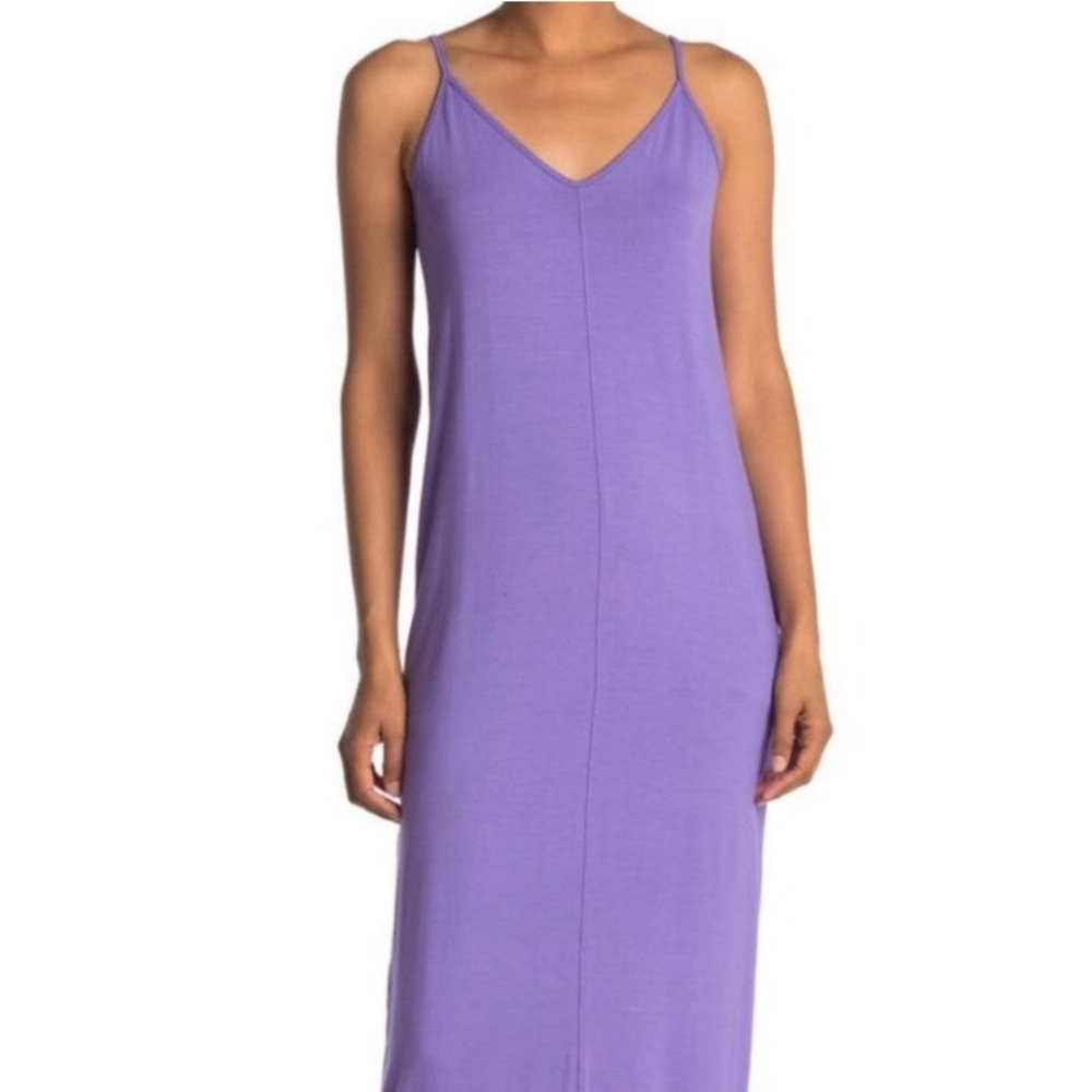 ABOUND Nordstrom Rack Boho Lavender Summer Dress with Spaghetti Straps